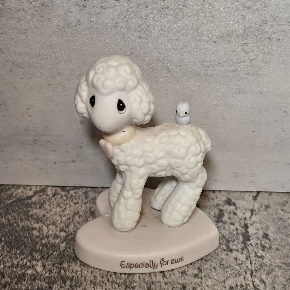 Precious Moments Especially For Ewe 1982 Lamb Sheep Nativity Vintage