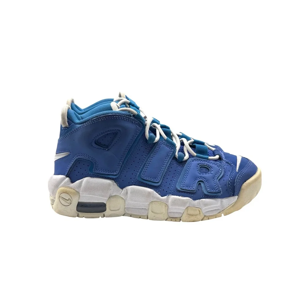 Nike Air More Uptempo TD Kids‎ Blue White Basketball Sneakers DM1023 400 Size 5Y
