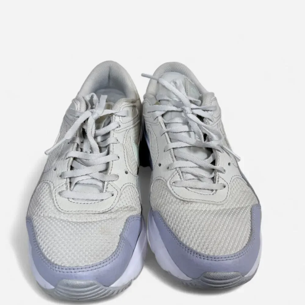 Nike Air Max Thea in white and light purple with mint green logo size 7.5