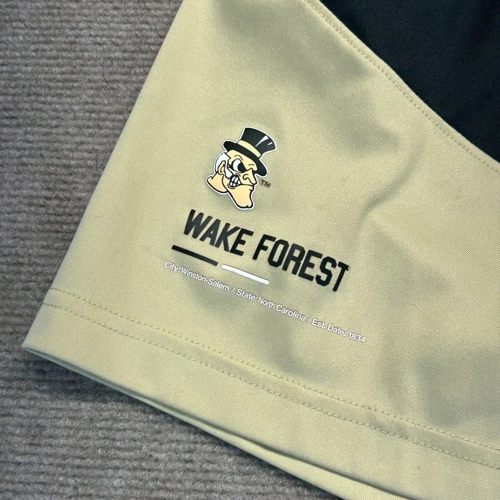Wake Forest Demon Deacons Athletic Shorts Mens Medium Elastic Waist Nike Dri-Fit