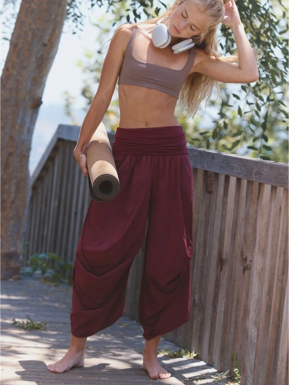 Free People comfortable strapless