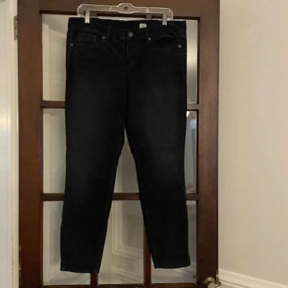 J. Crew Black Cropped Ankle Pants