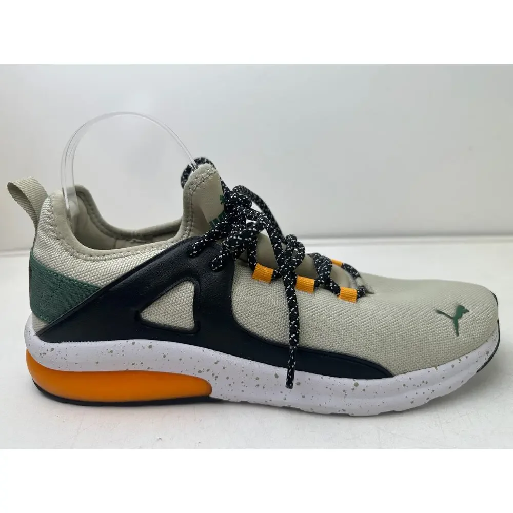 Puma Electron 2.0 Open Road Pebble Gray/Deep Forest/Apricot Sneakers Men's Sz 10