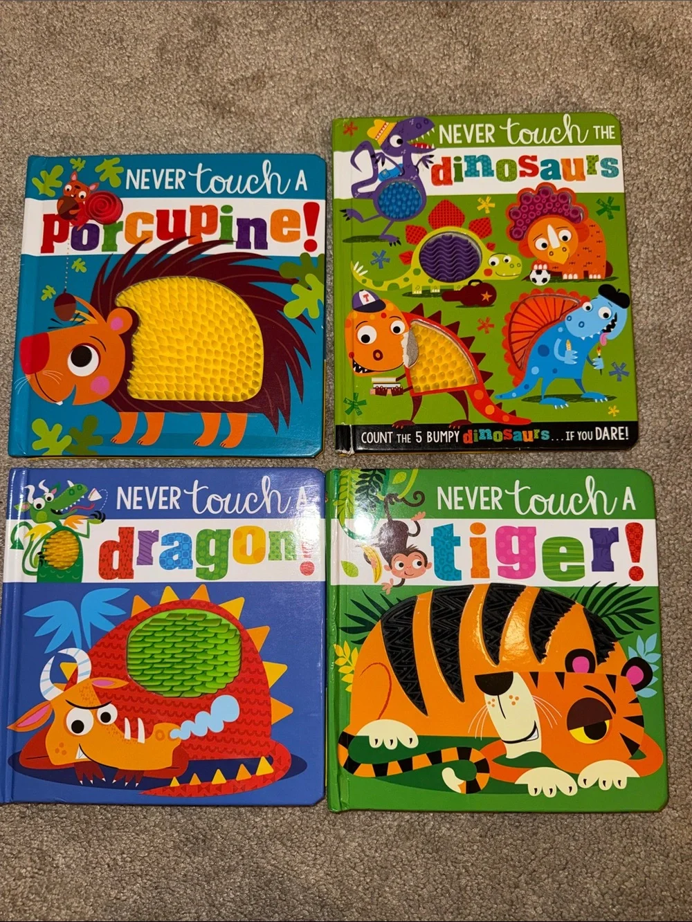 Never Touch a… books - 4 total