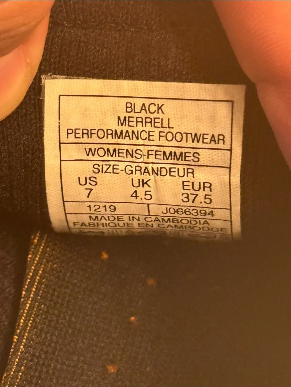 Merrell slip athletic