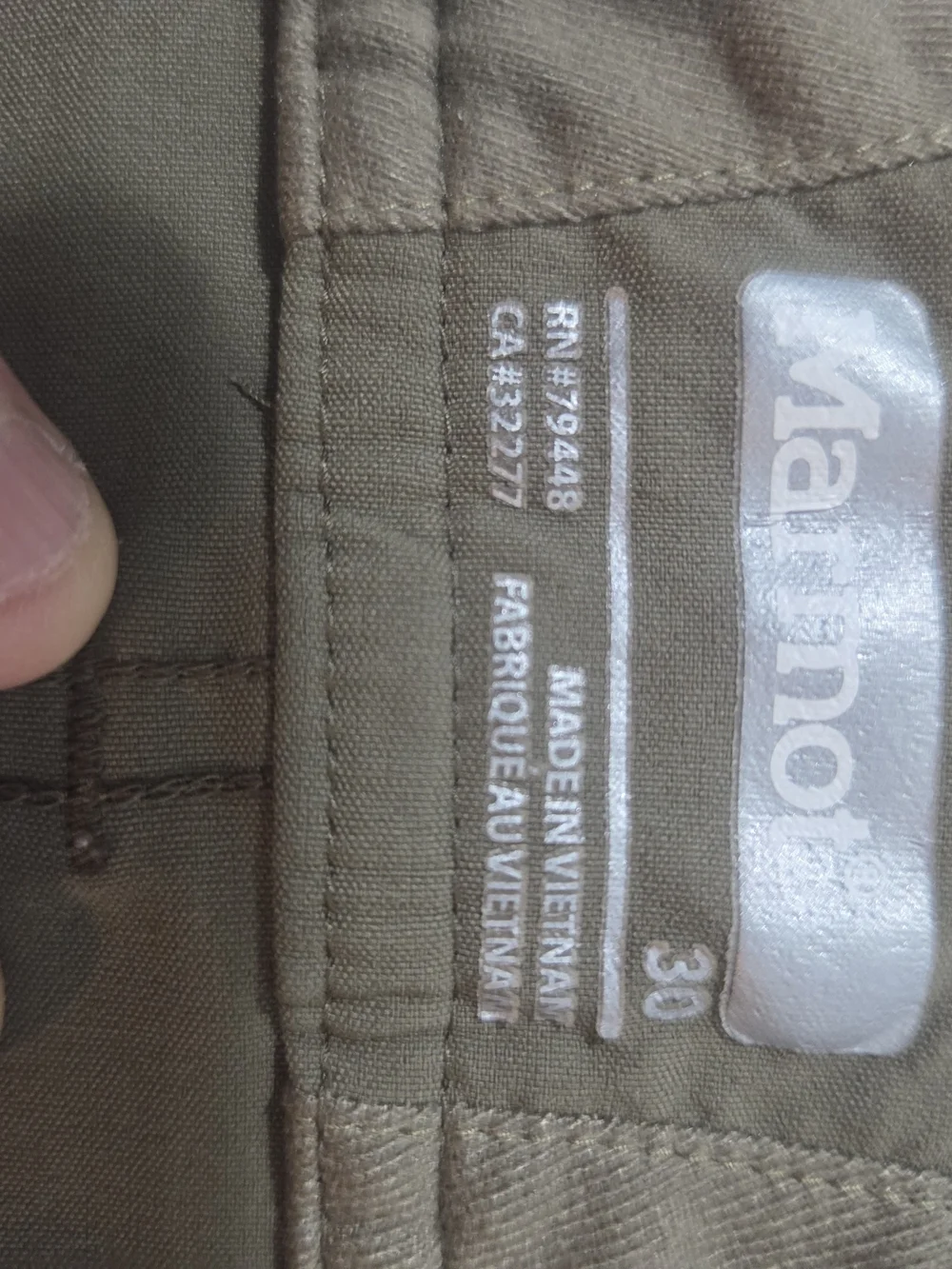 Marmot men size