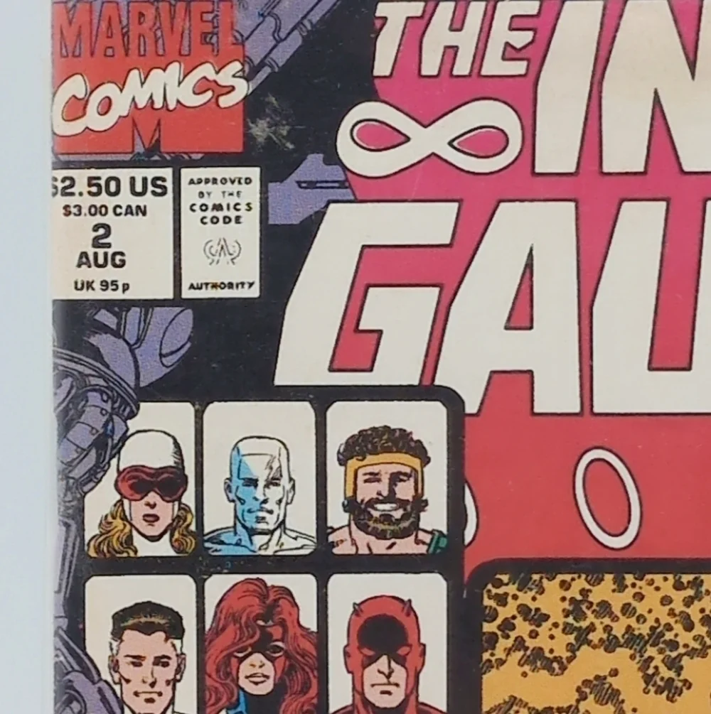 Marvel Comics The Infinity Gauntlet #2 1991 Comic Book