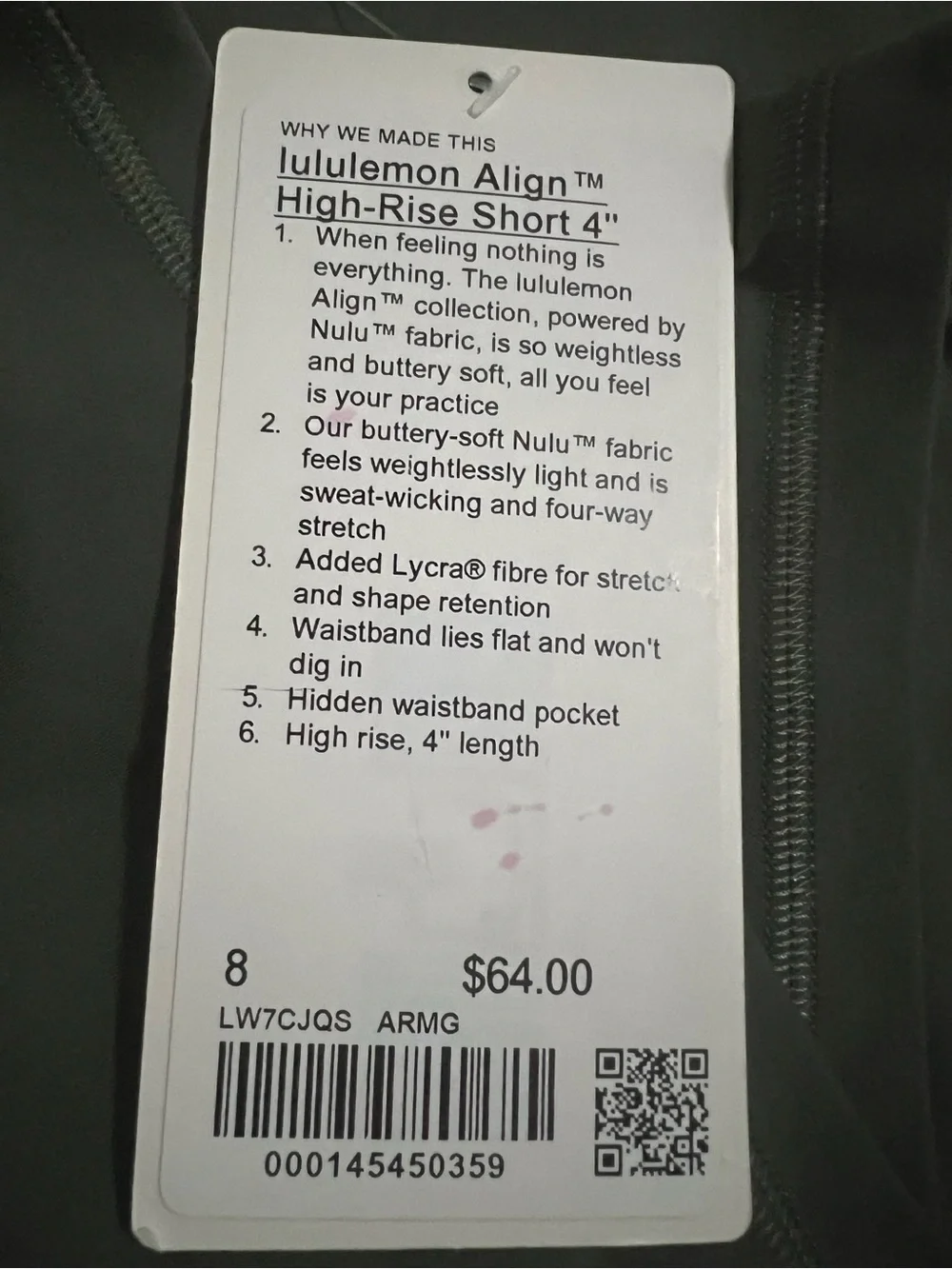 lululemon athletica army green