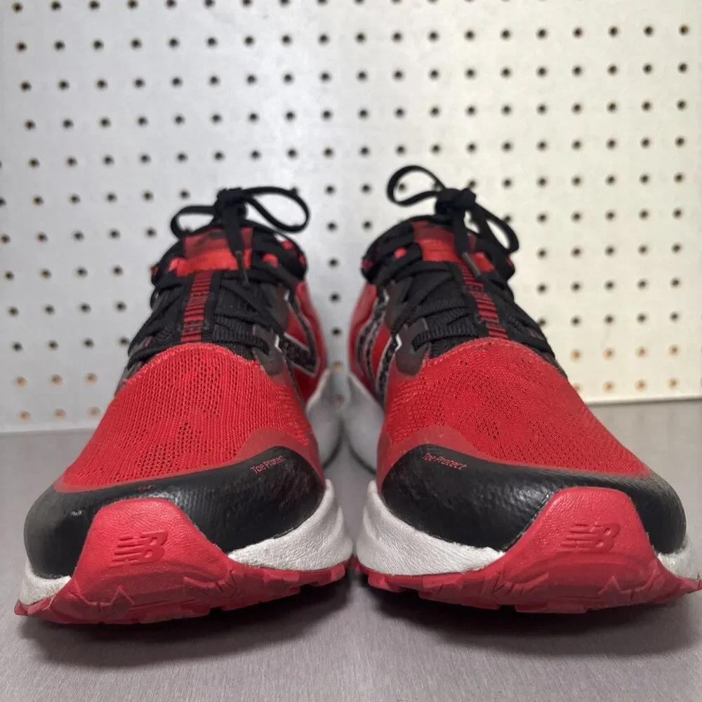 New Balance Nitrel v4 Trail Running Shoes Mens Sz 13 Red Black DynaSoft MTNTRRB4