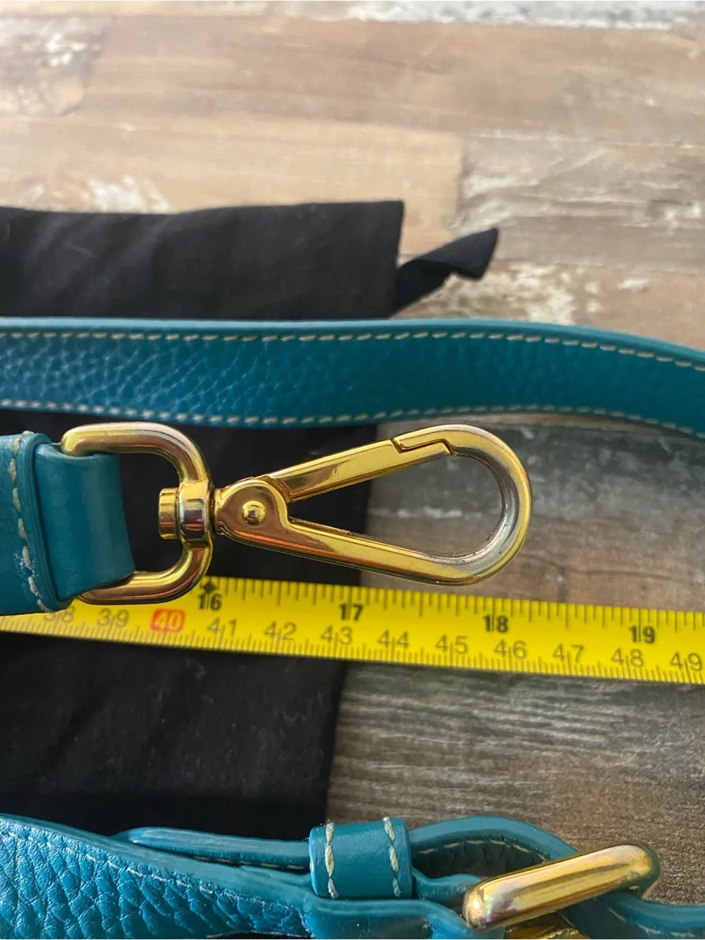 Prada detachable leather