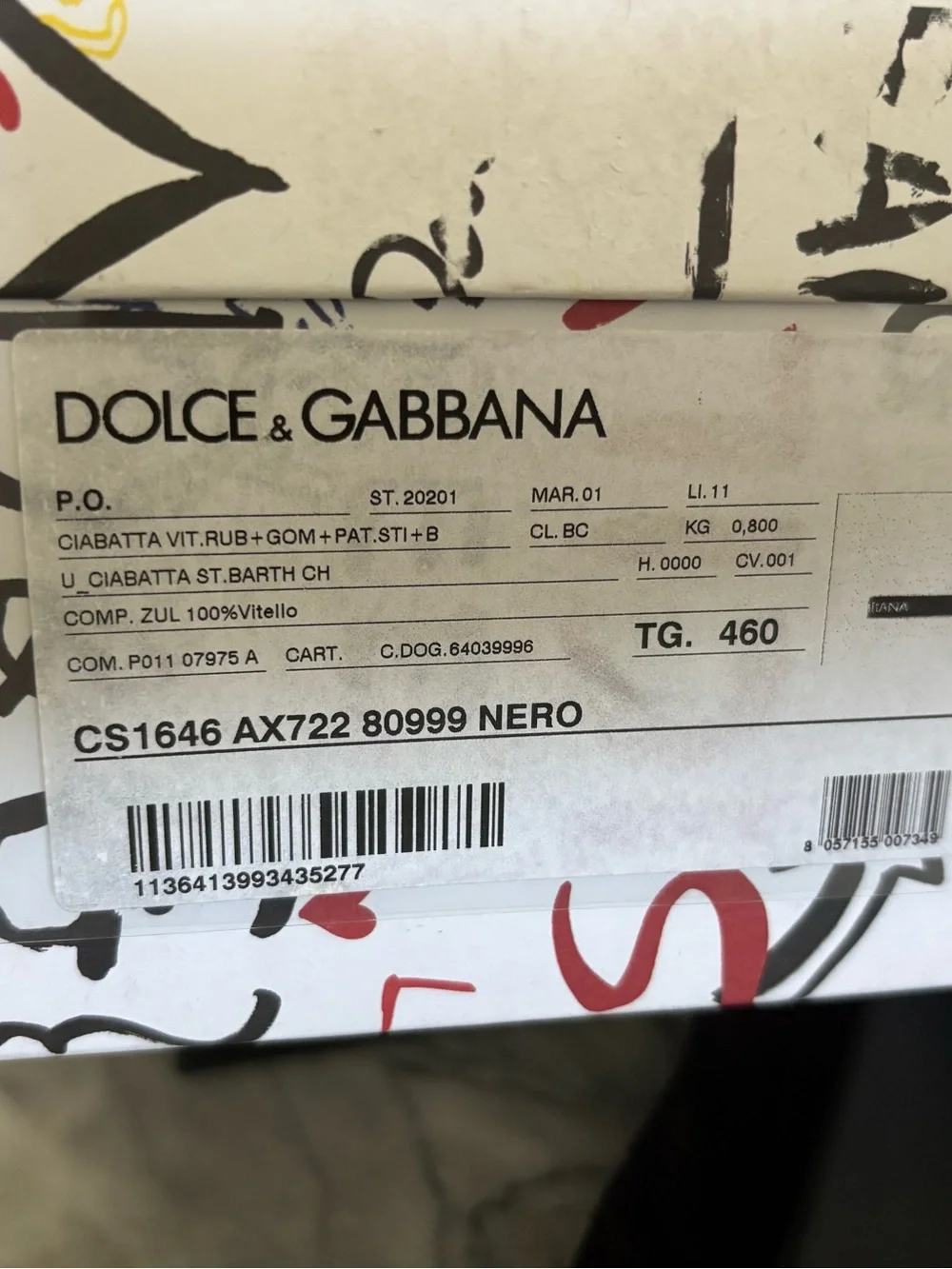 Dolce & Gabbana bnib dolce