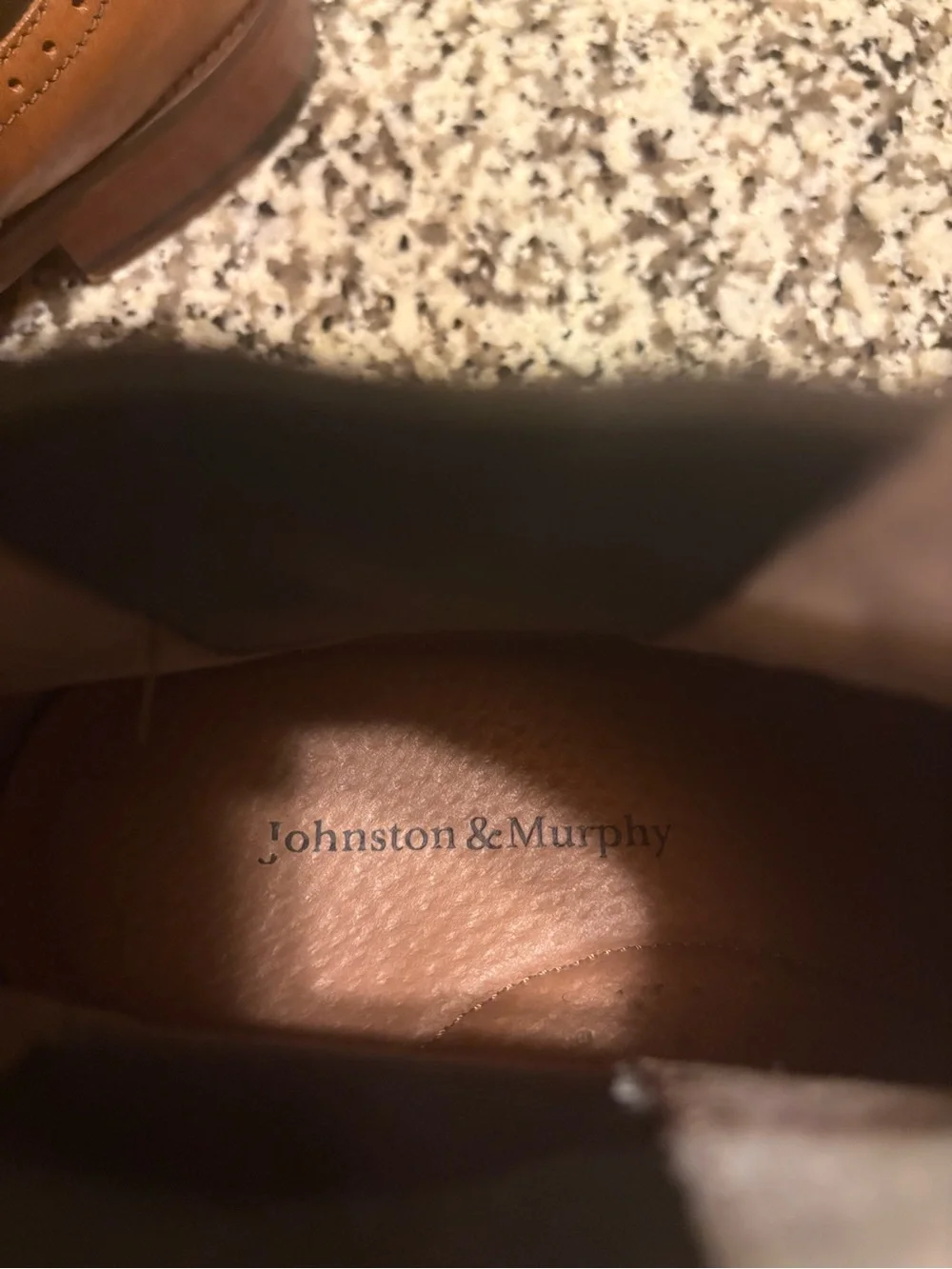 Johnston & Murphy Tan Leather Chukka Chelsea Boots