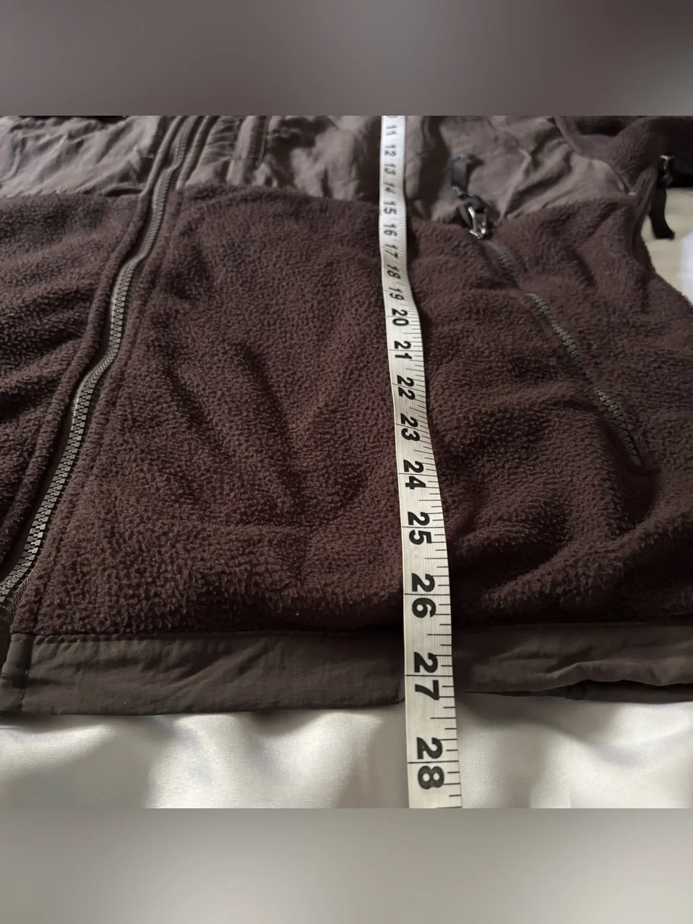 The NORTH FACE Men’s XL Denali Polartec Fleece Vented Brown Sweater Jacket