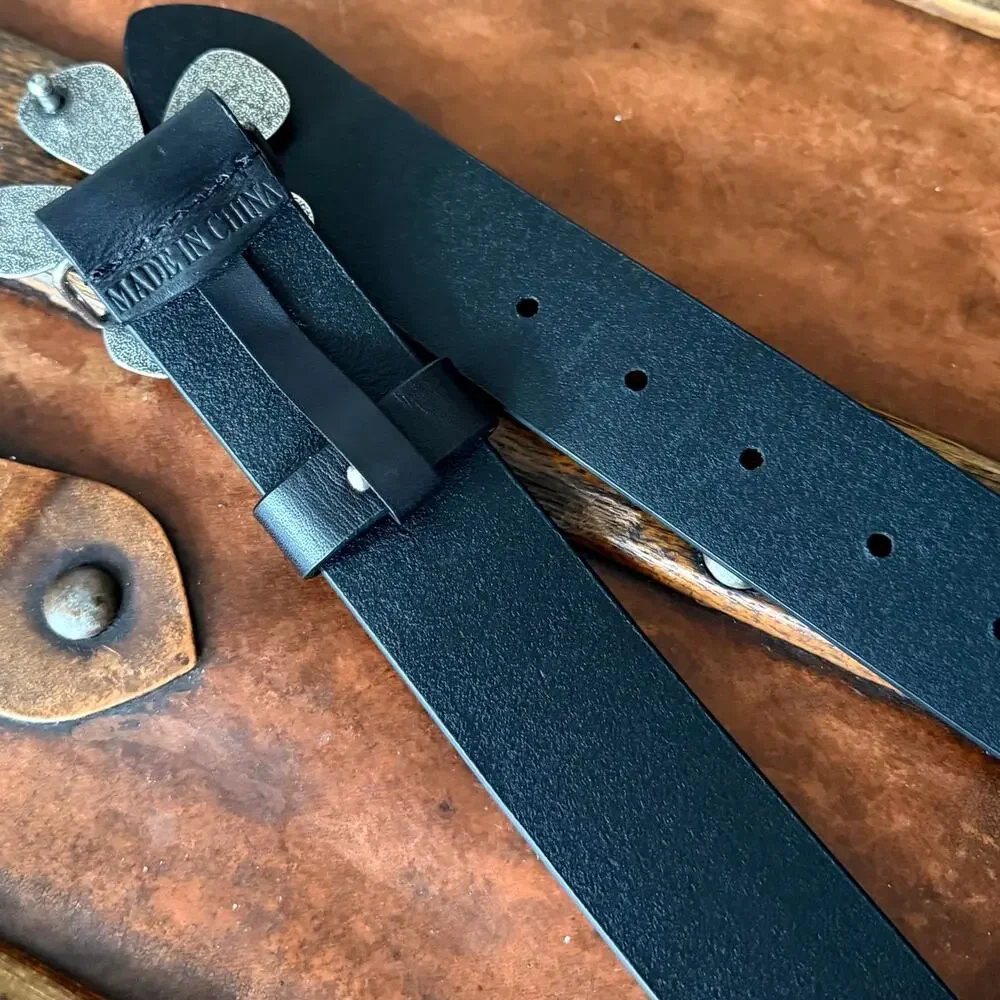 Silpada black leather