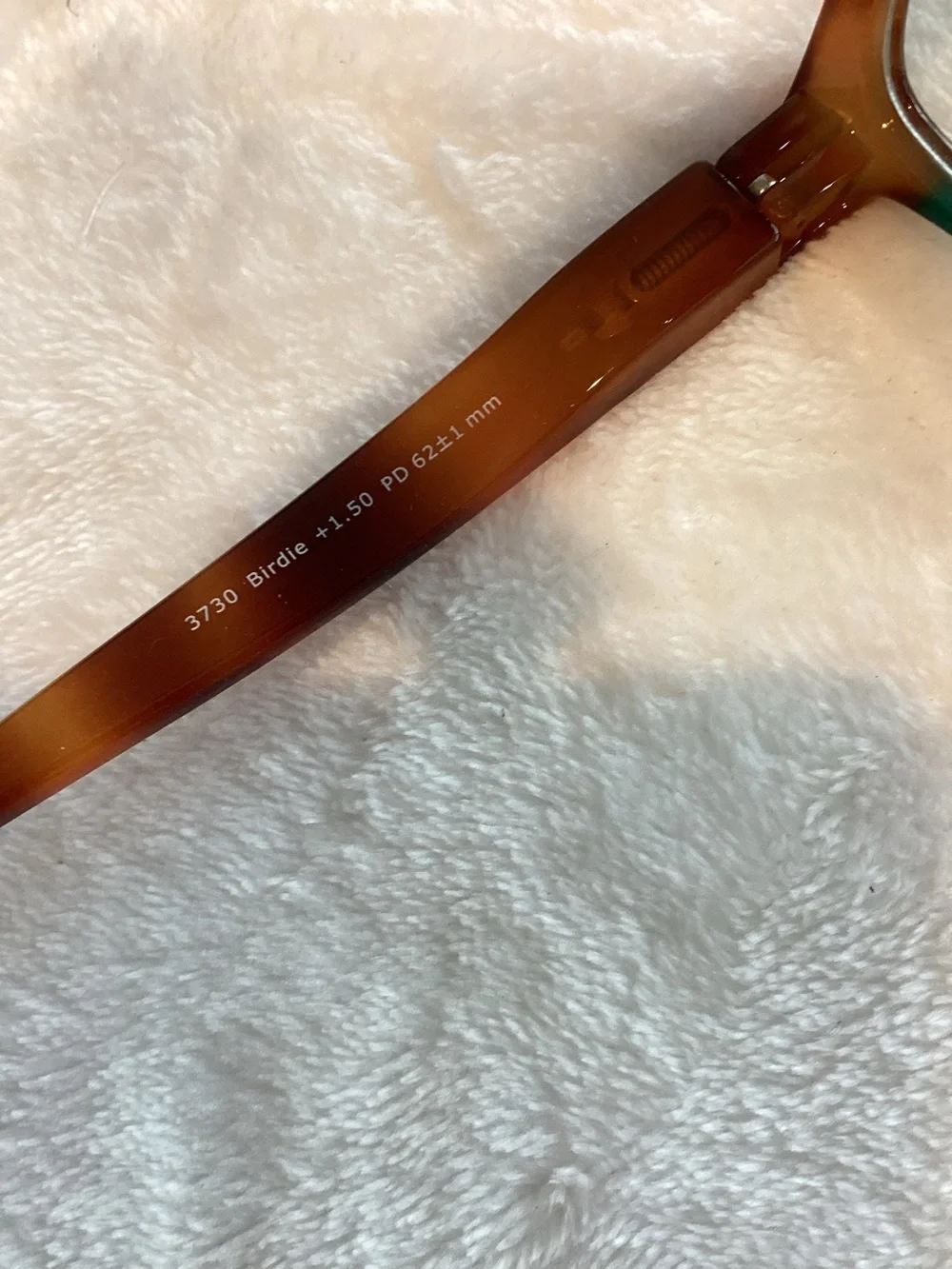 Anthropologie Readers Peepers Birdie Blue Light 1.50 Blonde Tortoise Colorblock