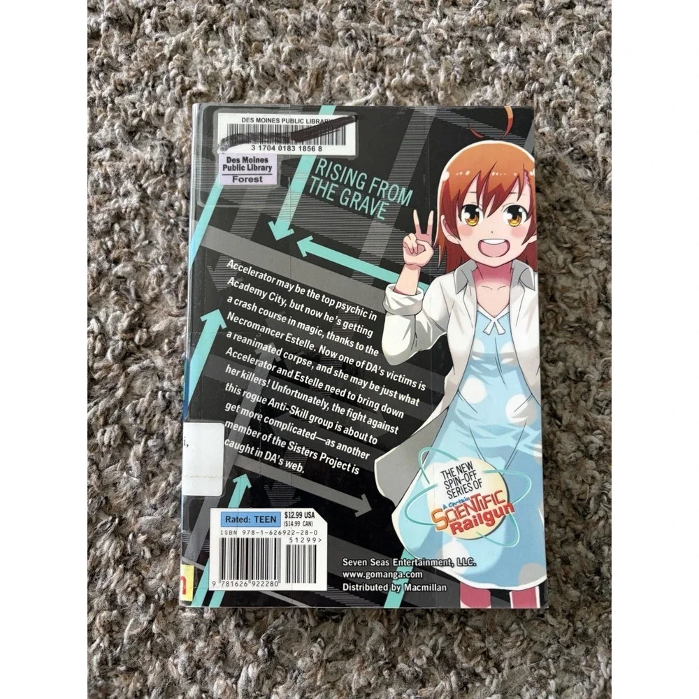 A Certain Scientific Accelerator Vol. 2 by Kamachi Manga Paperback Book