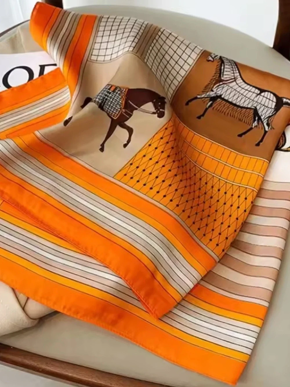 The Unbranded Brand horse 	•	lightweight bandana