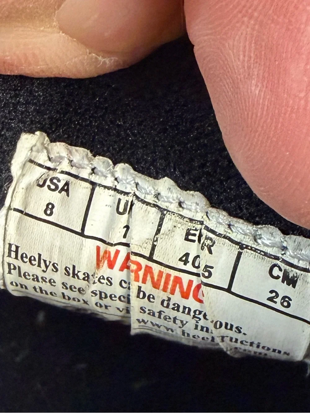 Heelys my son