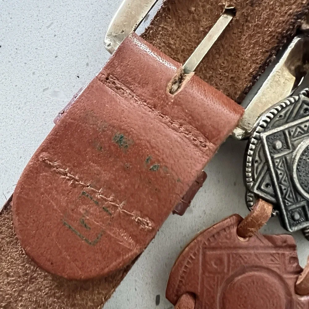 Vintage genuine leather
