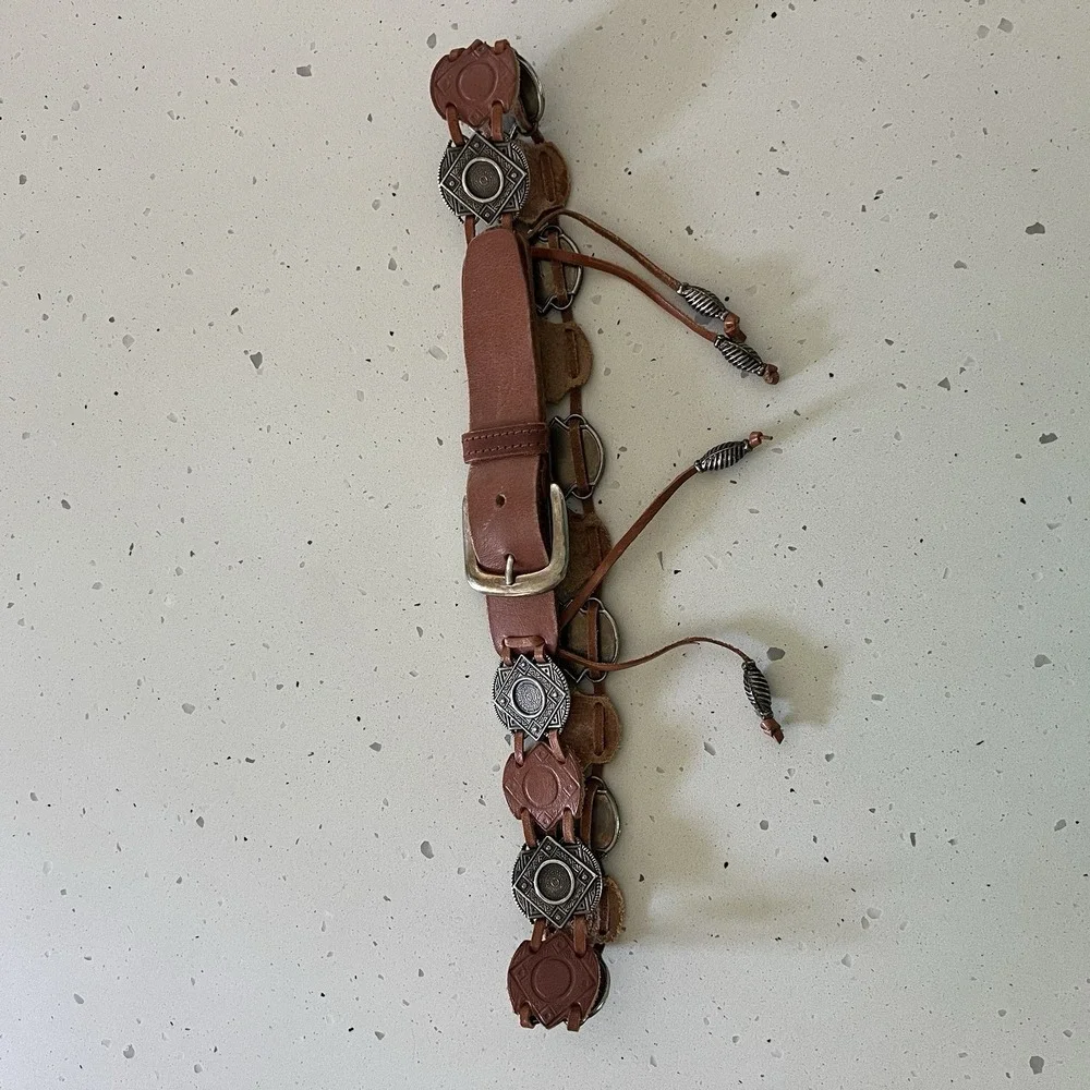 Vintage genuine leather