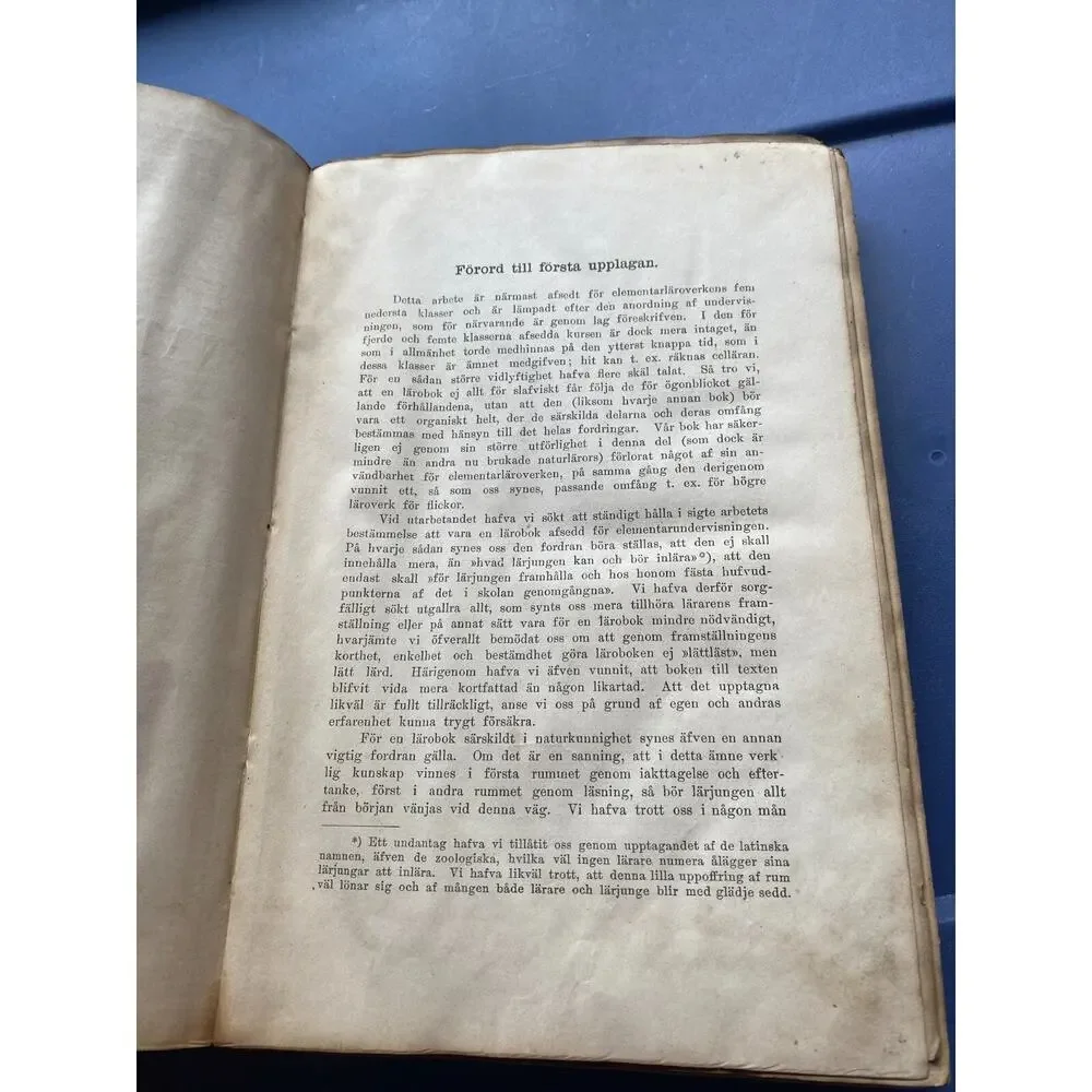 Naturkunnighet Första Delen-Laran om Växterna och Djuren Lärobok 1879 Book