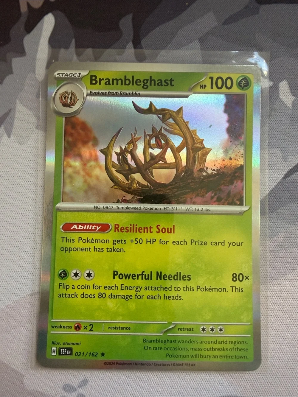 Pokemon brambleghast small offer