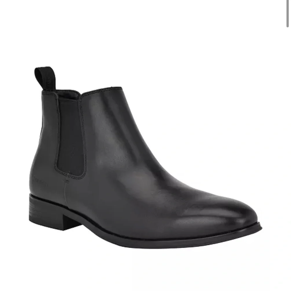 Calvin Klein Men's Donto Slip-On Pointy Toe Boots