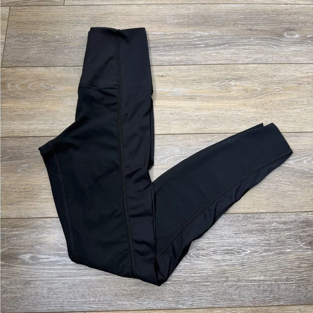 Nike Yoga Athletic Black Leggings Sz XS