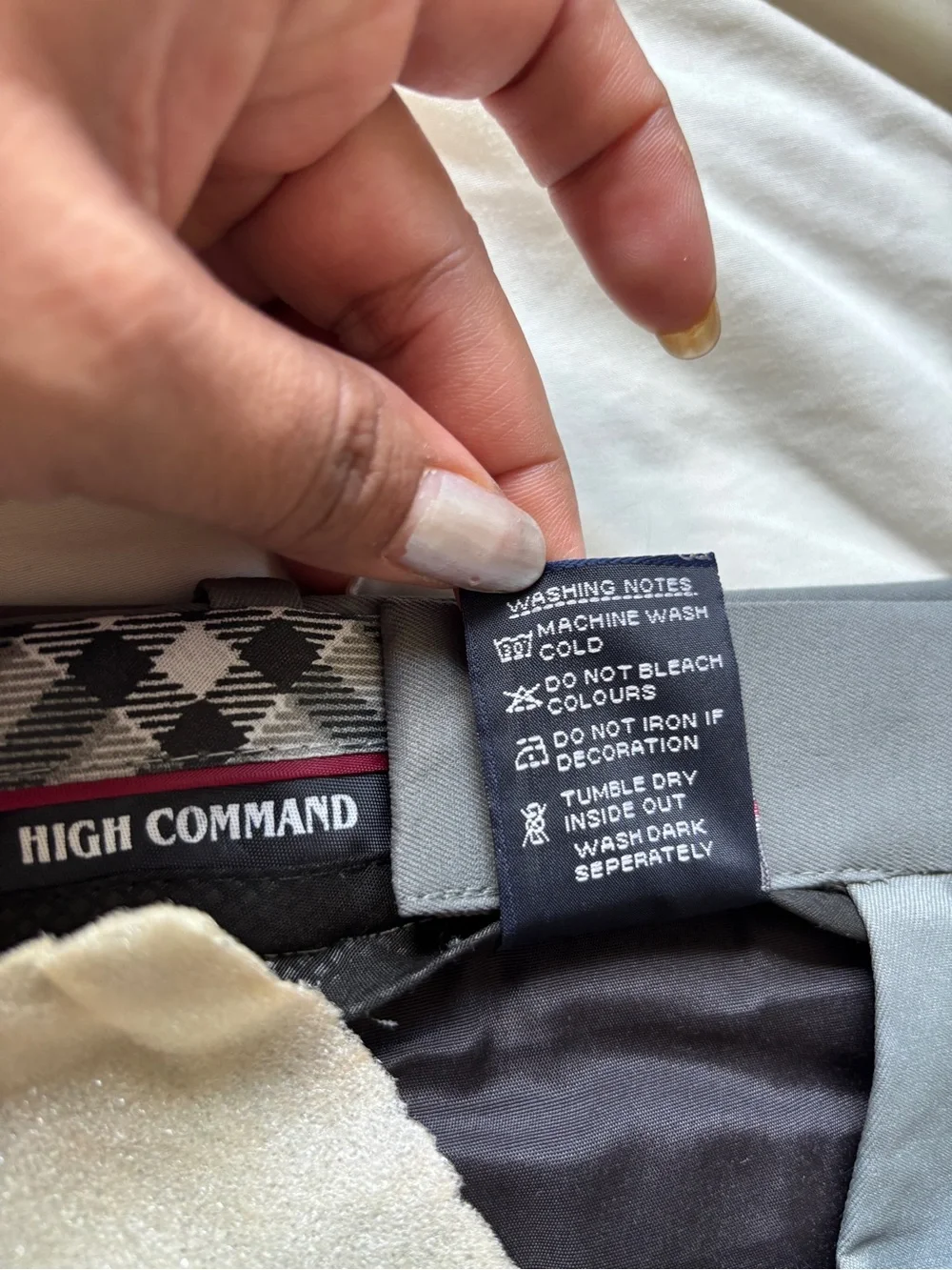 High Command Men’s Charcoal Gray Formal Dress Pants Size 40 Brand New