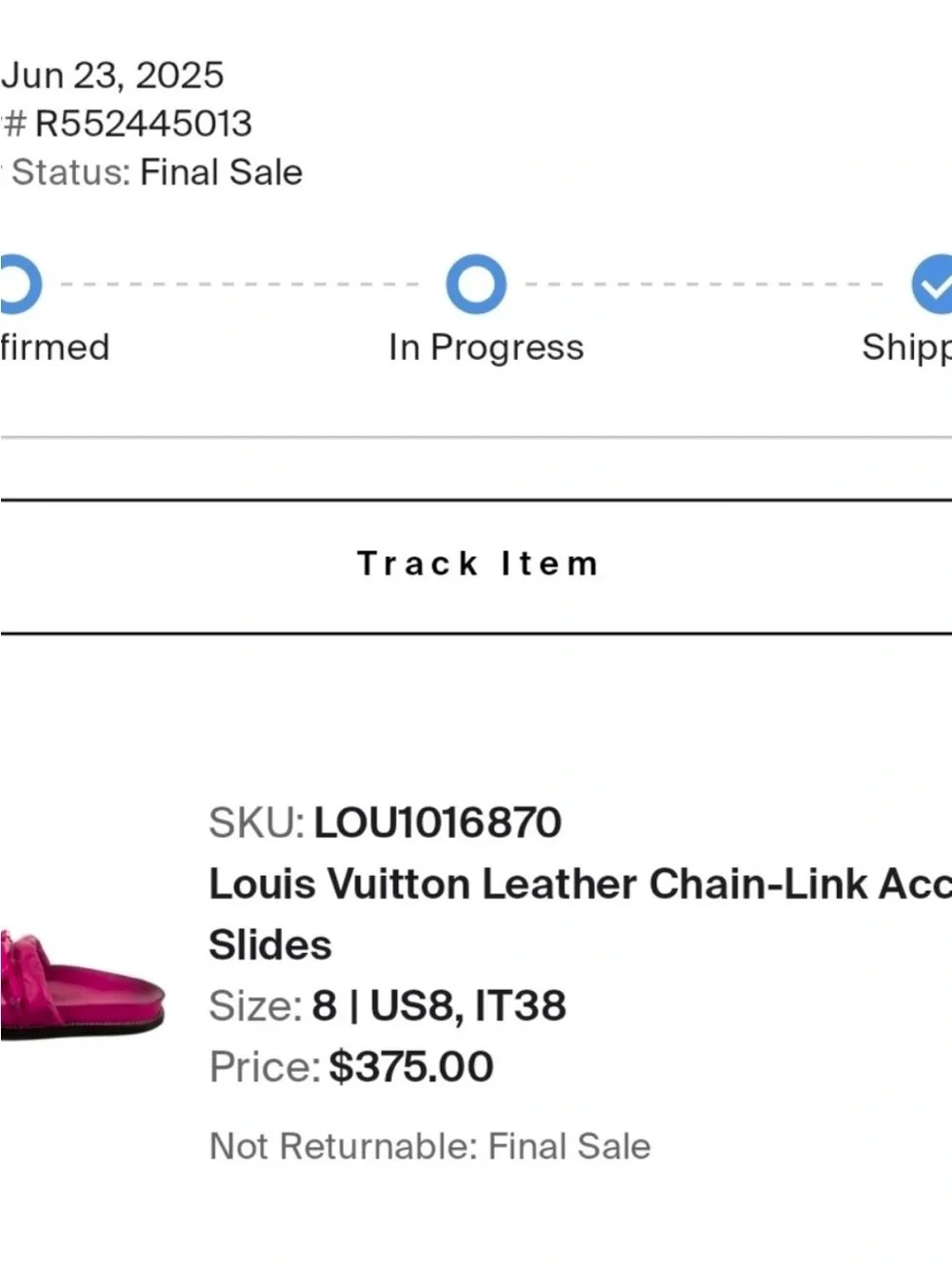 Louis Vuitton reposh authentic