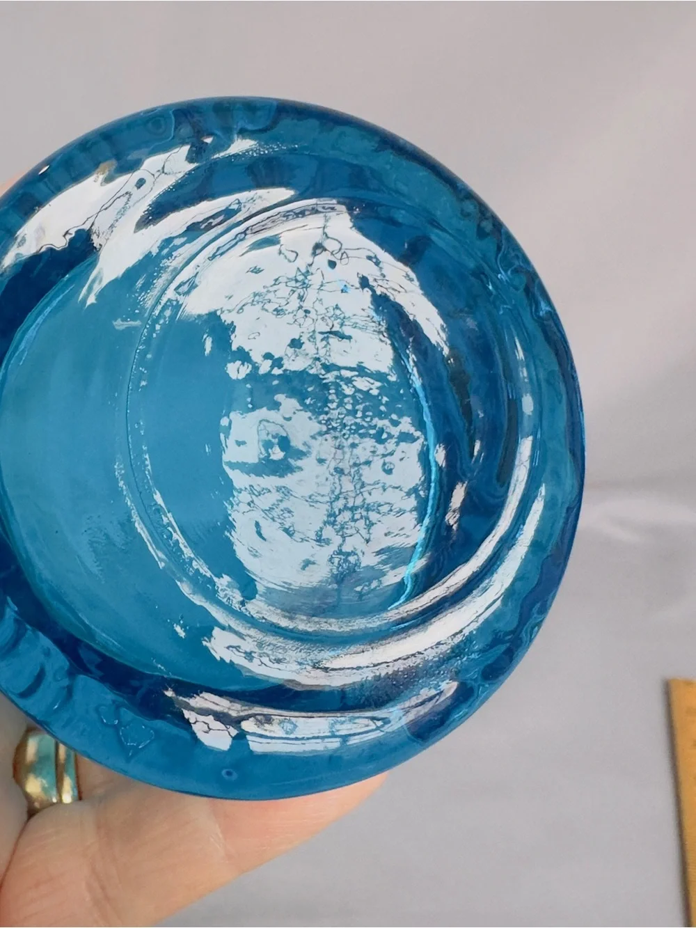 Anchor Hocking glass surface