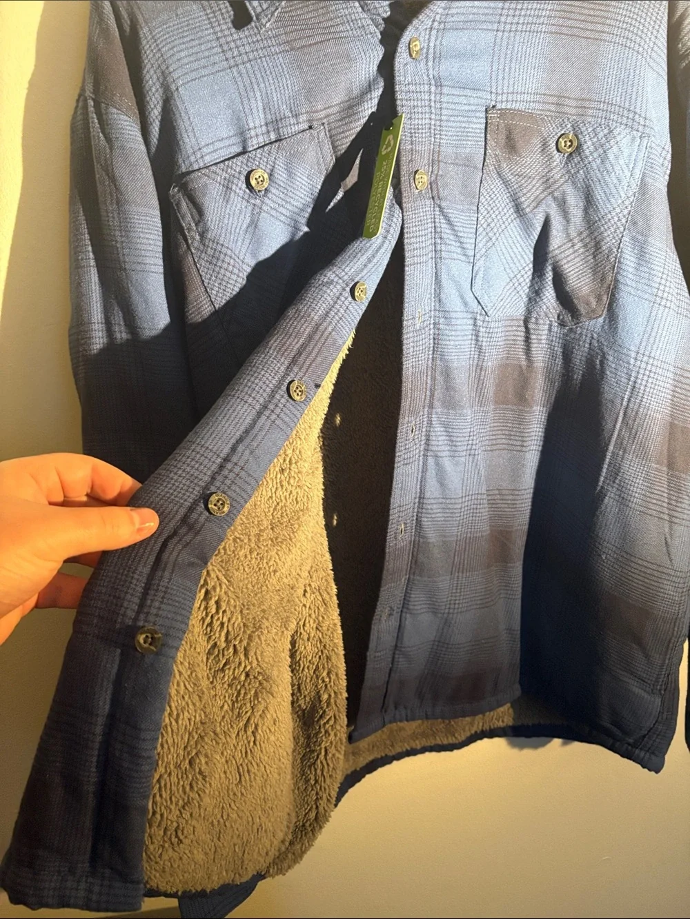 Wrangler lightweight plaid