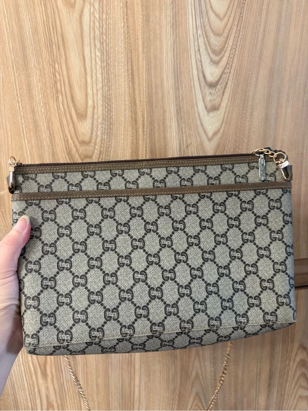 Gucci bag logo