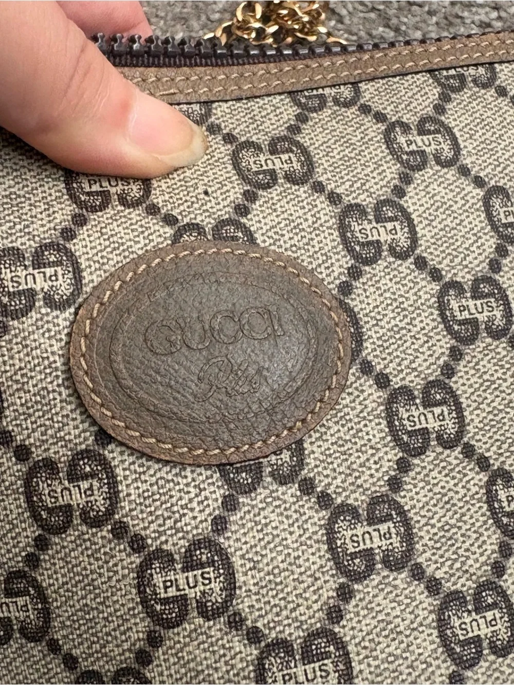 Gucci cleaned strap