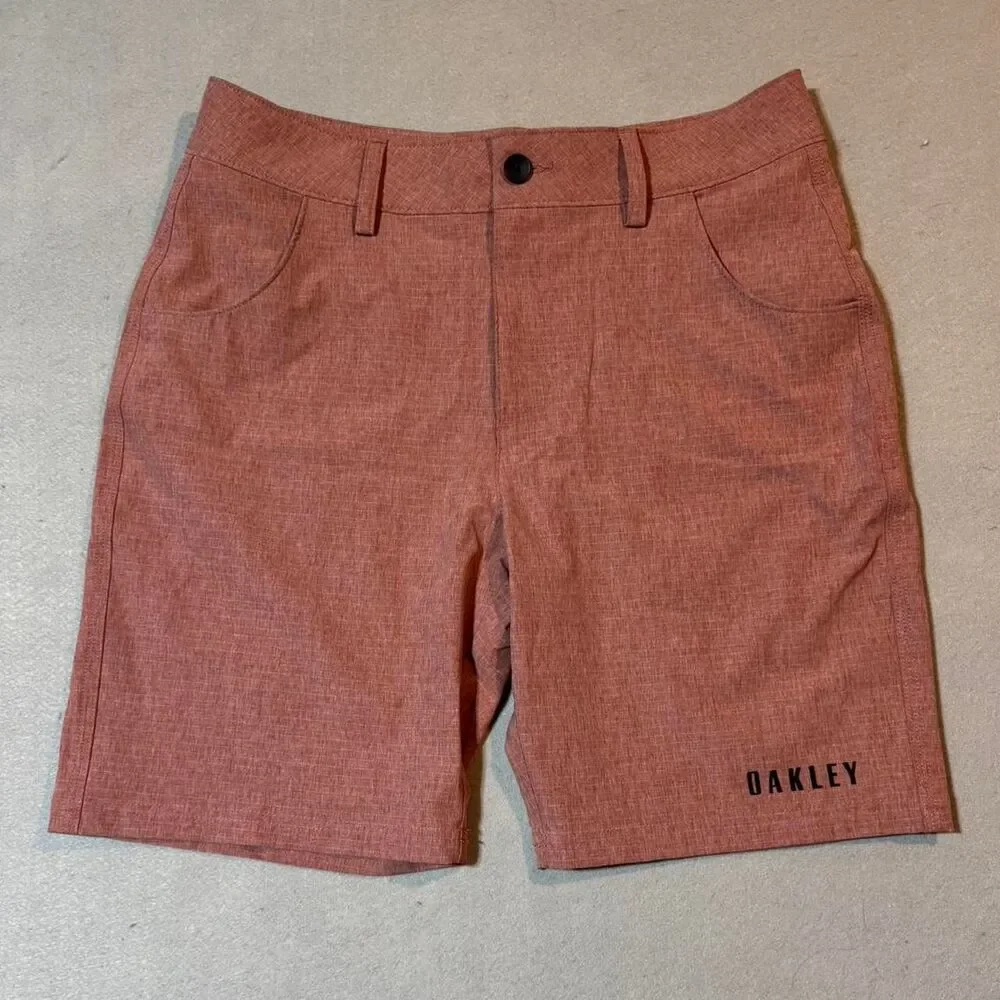 Oakley Men's Pink and Orange Shorts