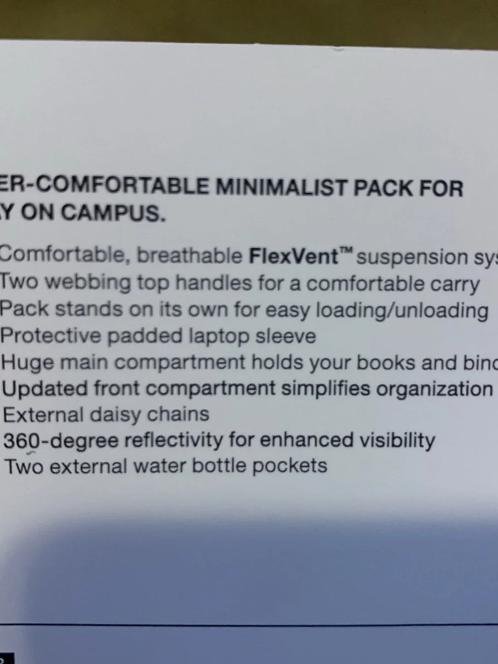 The North Face durable front