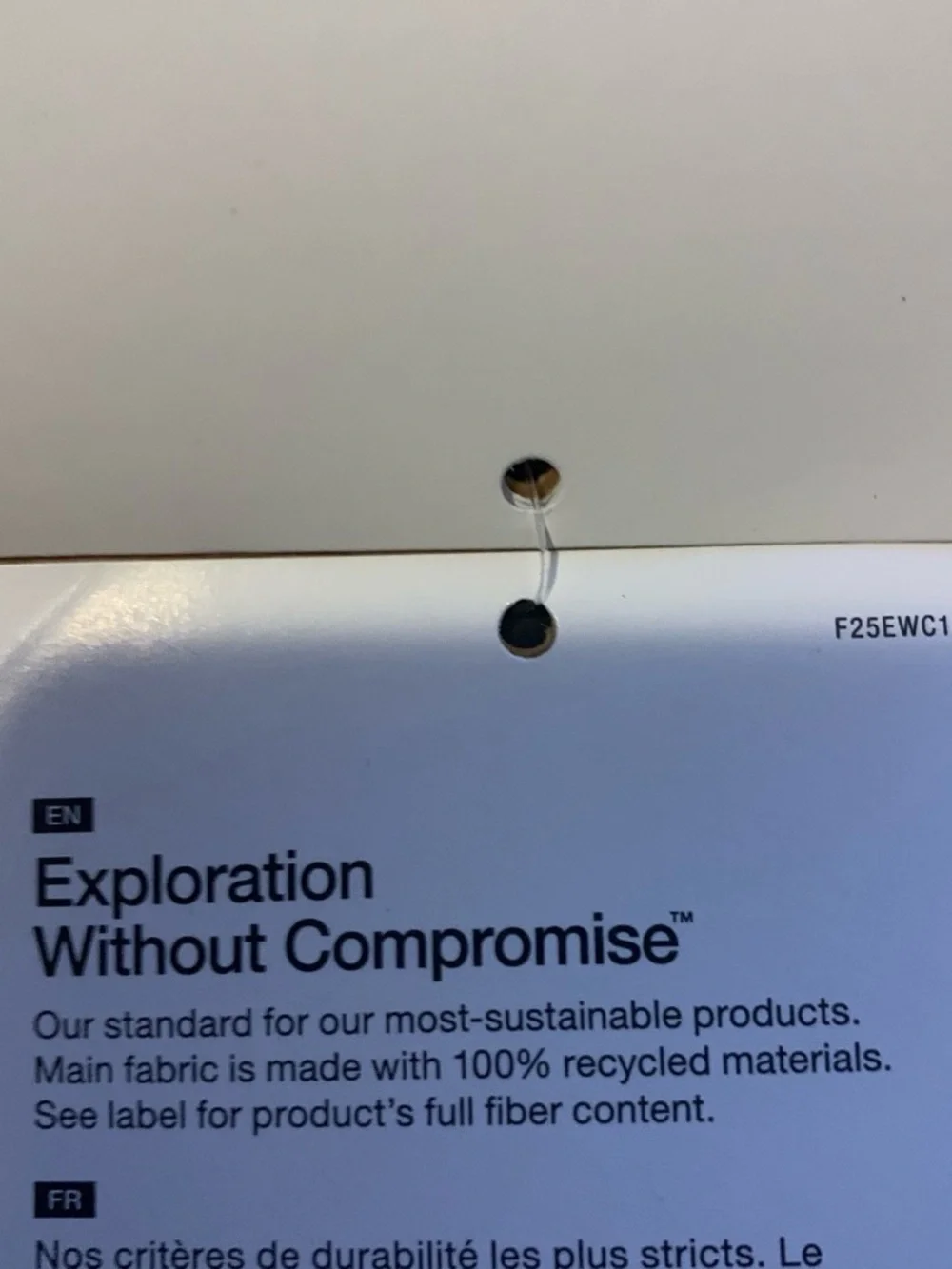 The North Face comfort logo front