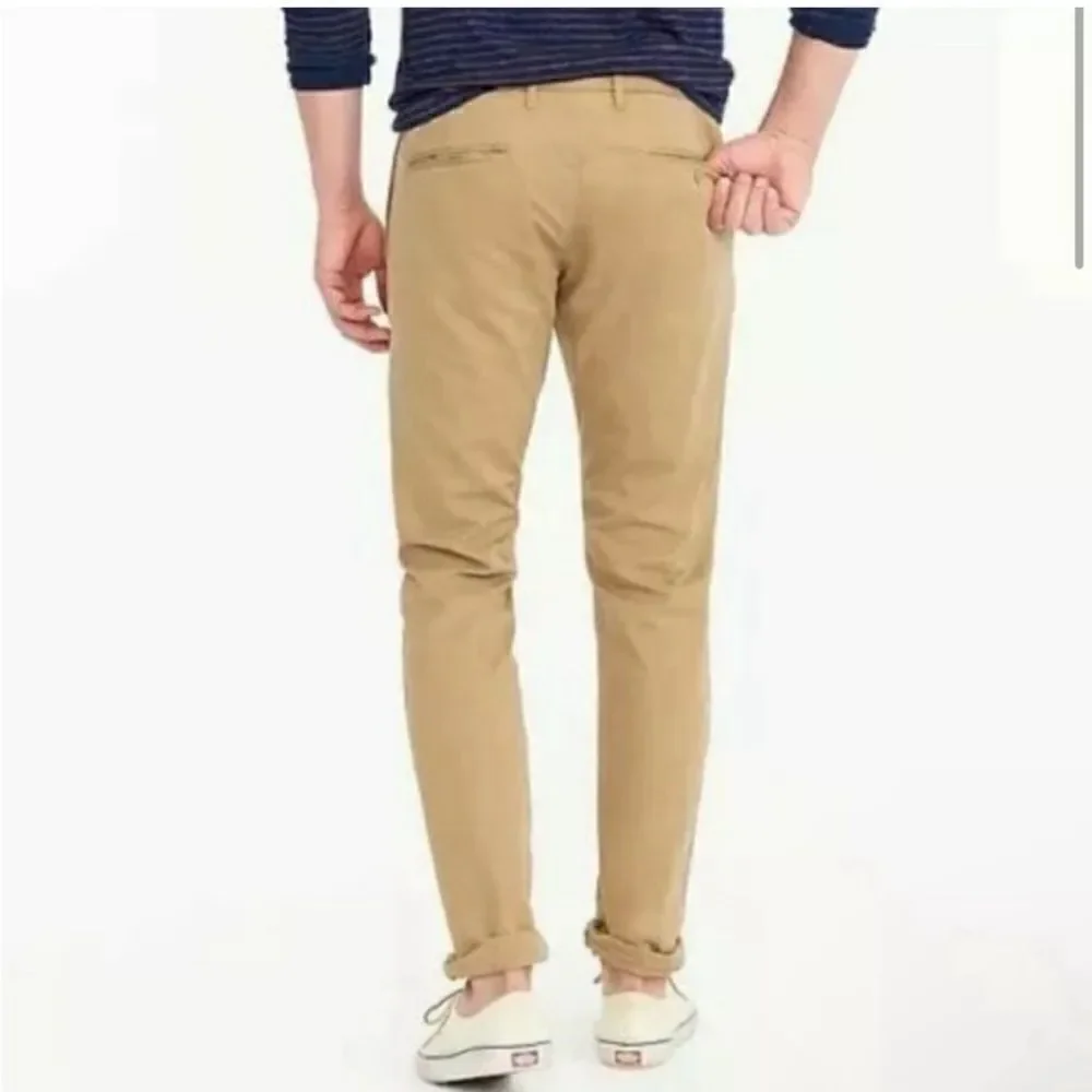 J. Crew 484 Slim-Fit Broken-In Chino Pants in Tan Sz 30w/32L