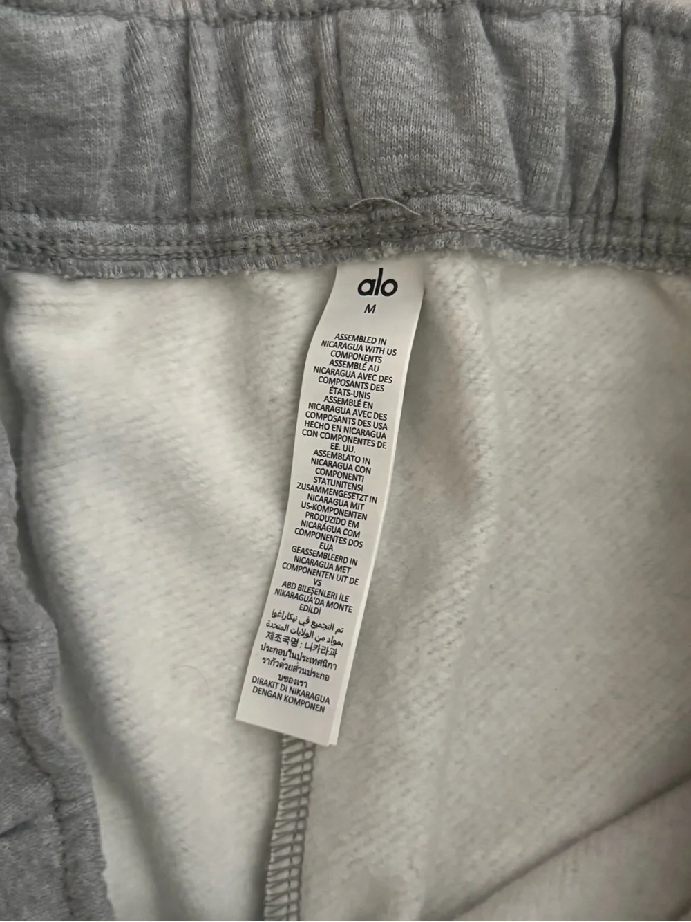 ALO Yoga heather gray