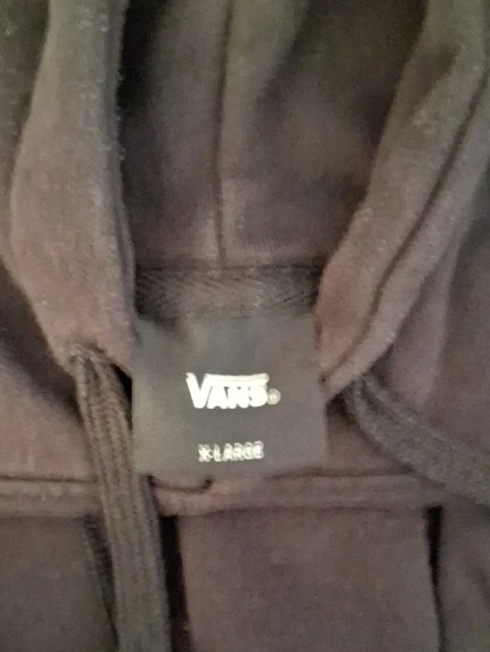 Vans black pullover