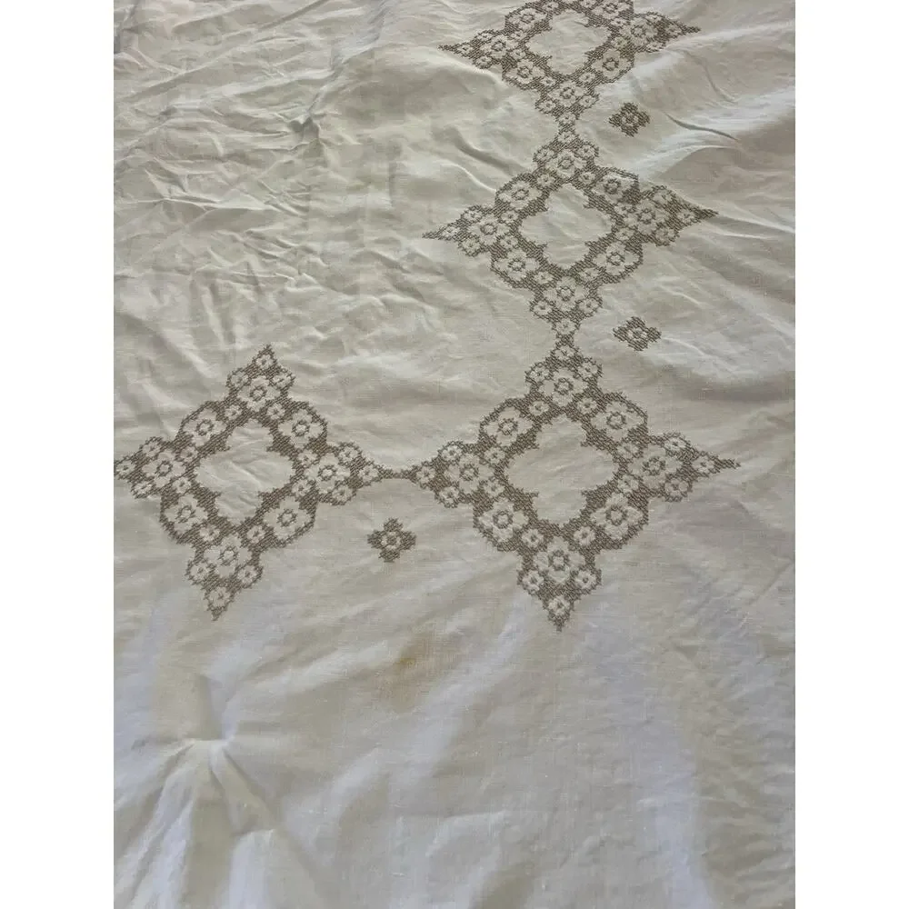 LinenTablecloth are lace few