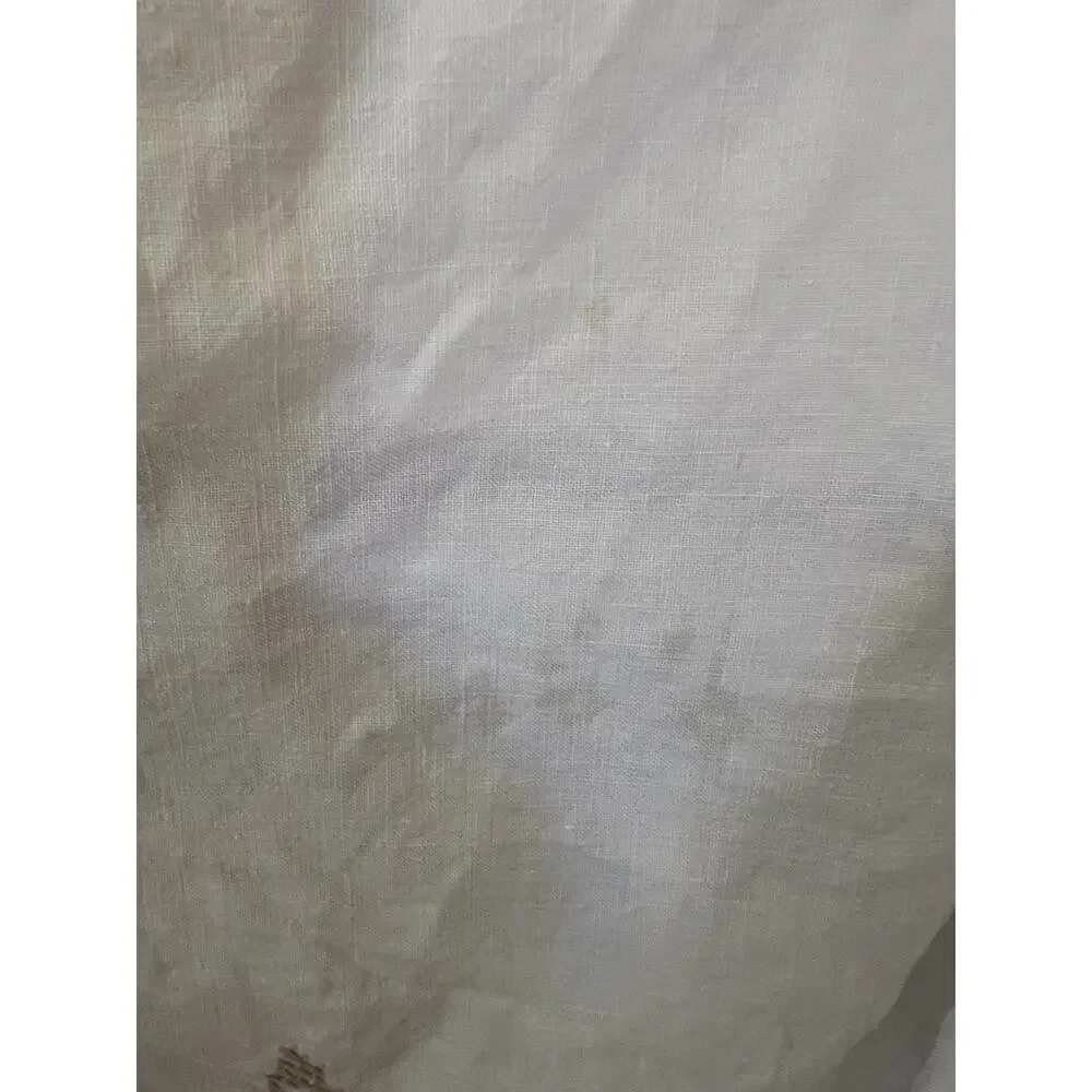 LinenTablecloth embroidery few