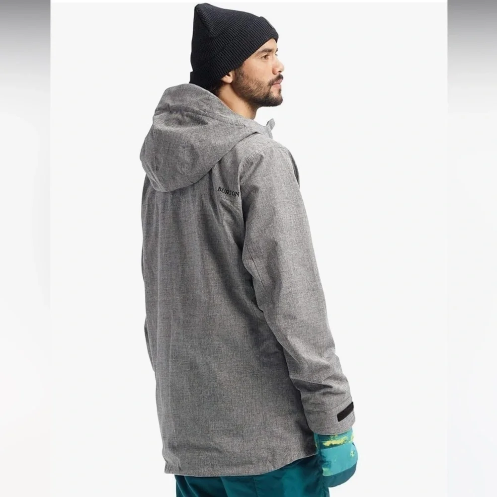 Burton Men's Ski/Snowboard Covert Insulated Thermolite Jacket in Bog Heather