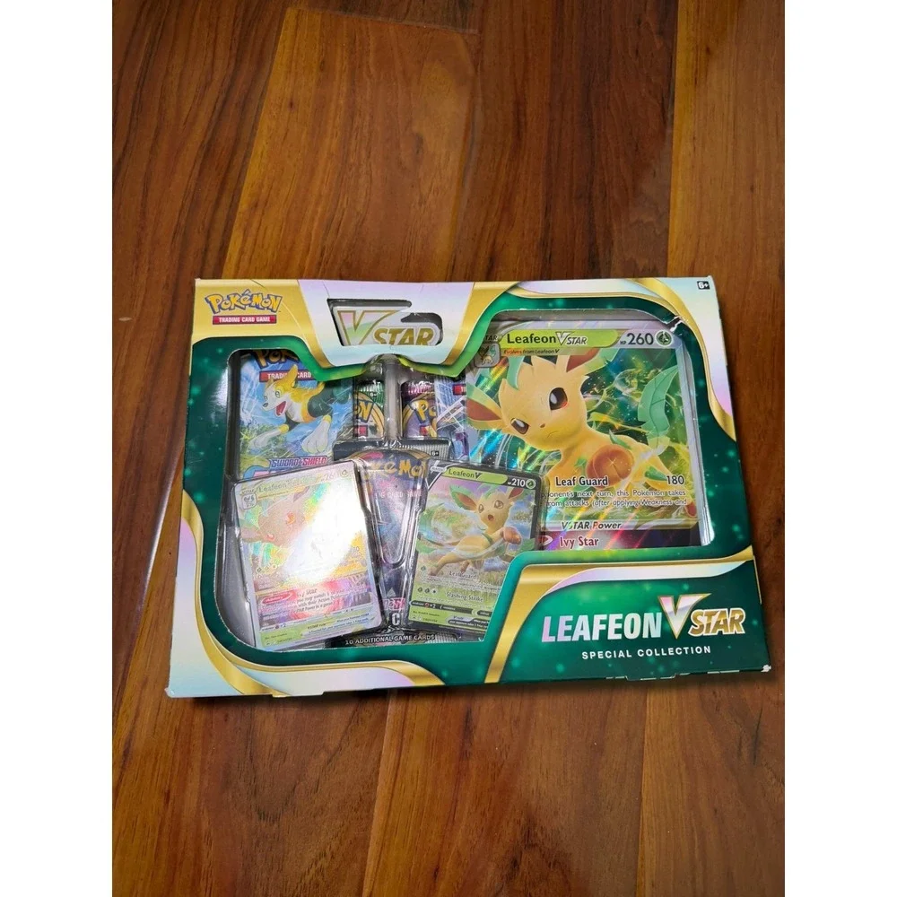 Pokémon TCG Leafeon Vstar Special Collection (Factory Sealed) Evolving Skies