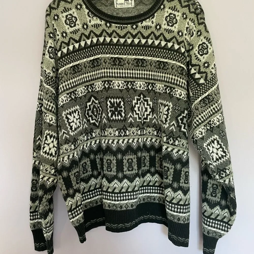 Vintage grandpa sweater
