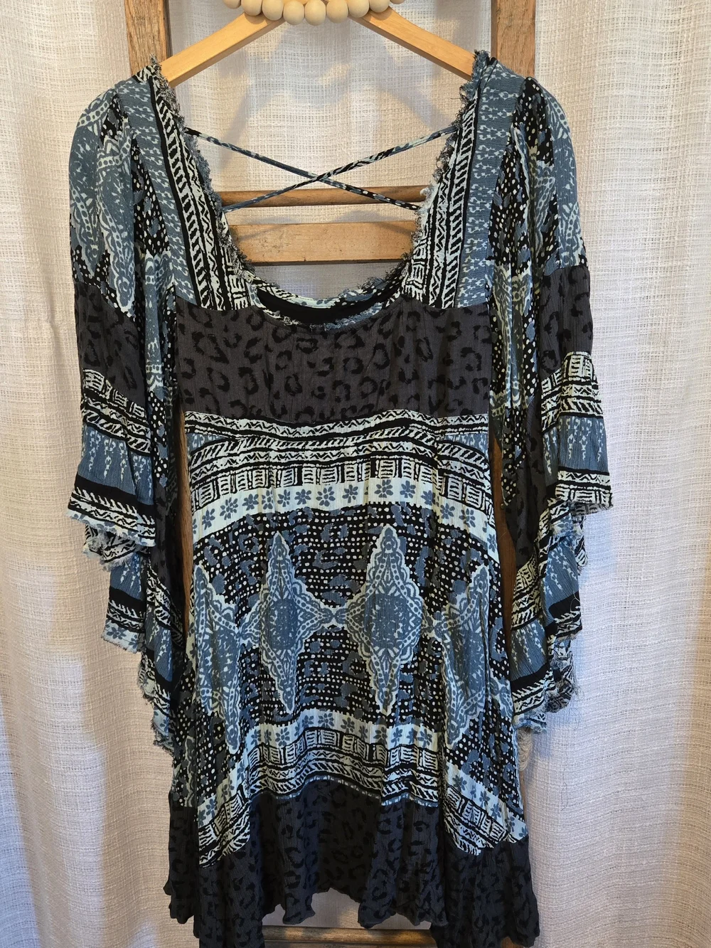 Free People boho printed
