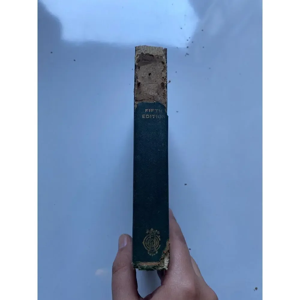 Fifth Edition 1929 Essentials of German B. J. Vos Henry Holt & Co Vintage Book