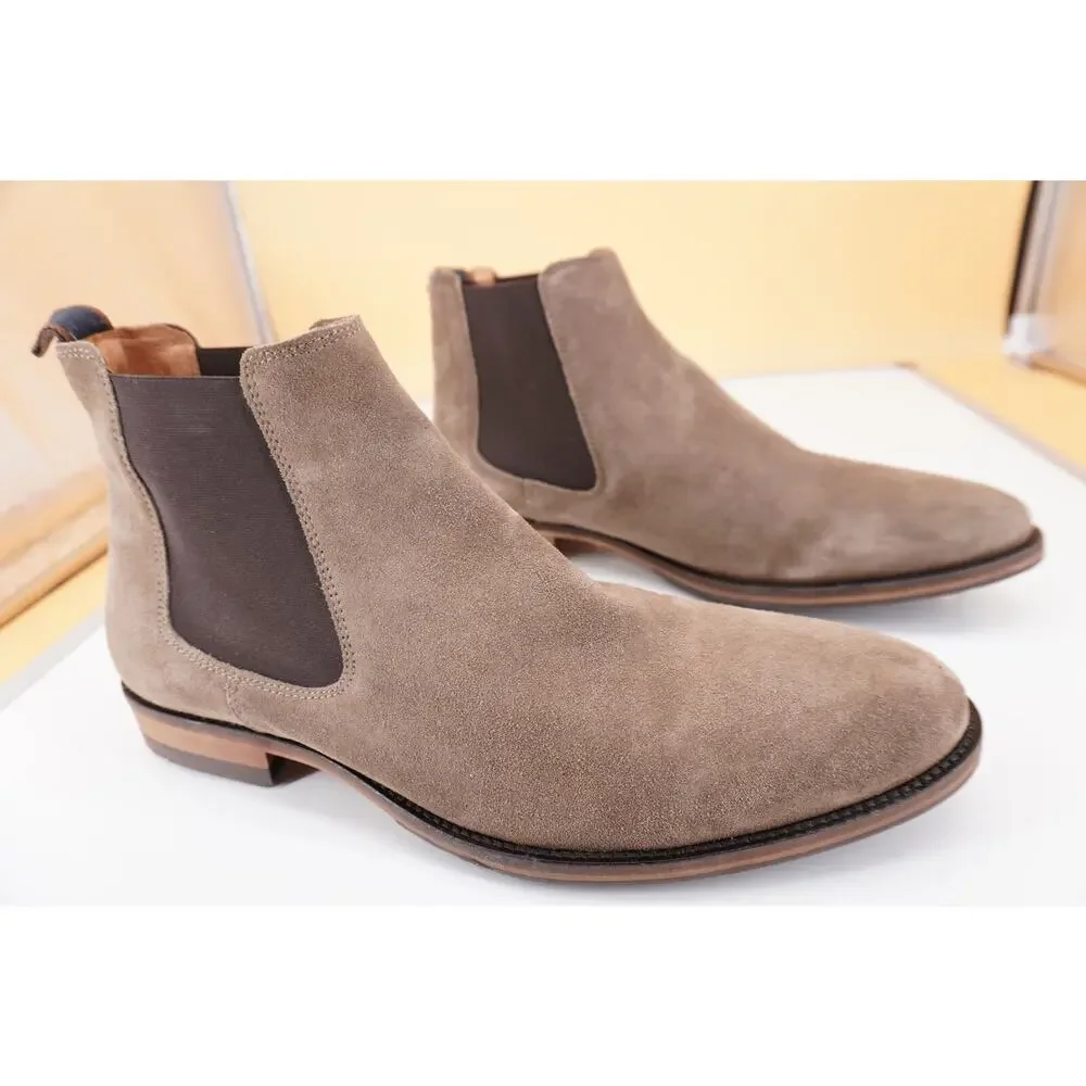 Rodd & Gunn Murphy's Road Taupe Suede Chelsea Boots Ankle SZ 11 New $195