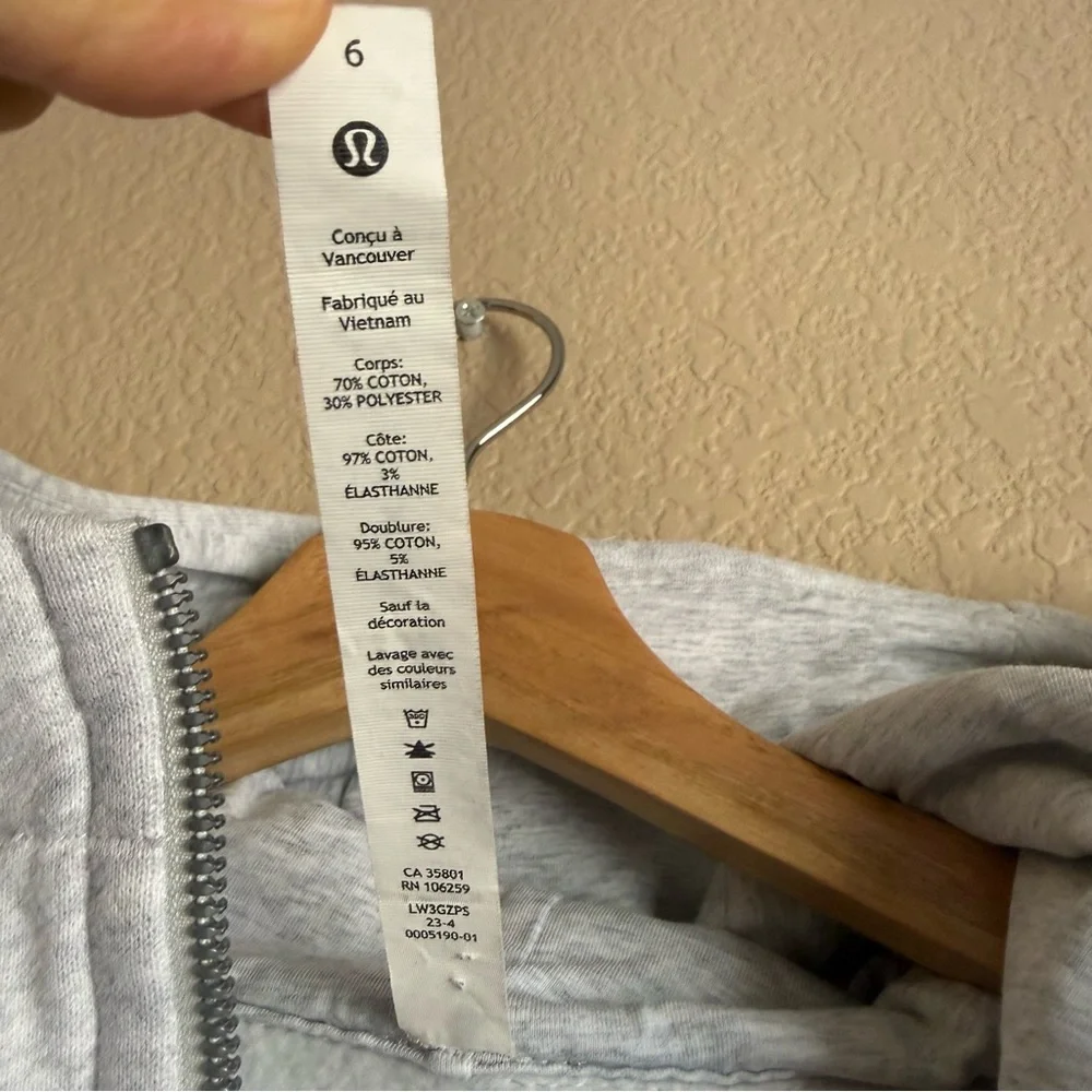 lululemon athletica full hoodie
