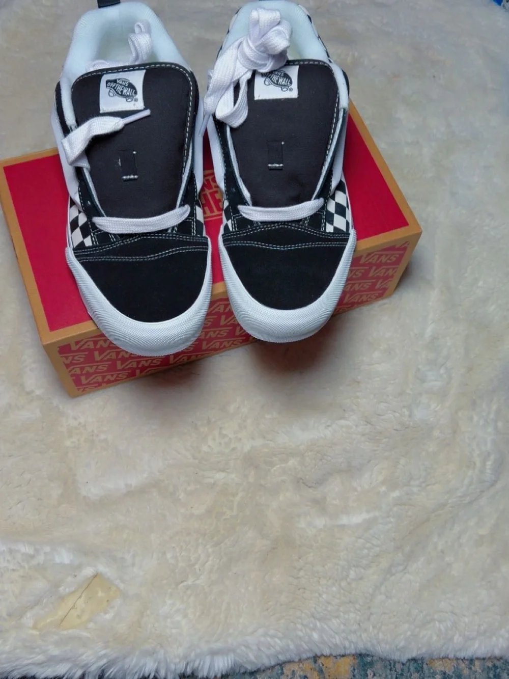 Vans iconic checkerboard